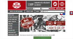 Desktop Screenshot of motomax.cz